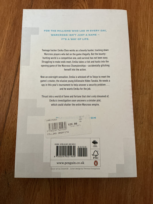 Warcross. Marie Lu. 2017.