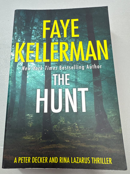 The Hunt. Faye Kellerman. 2022.