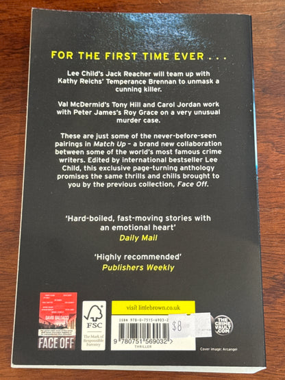Match Up. Edited by Lee Child. 2017.