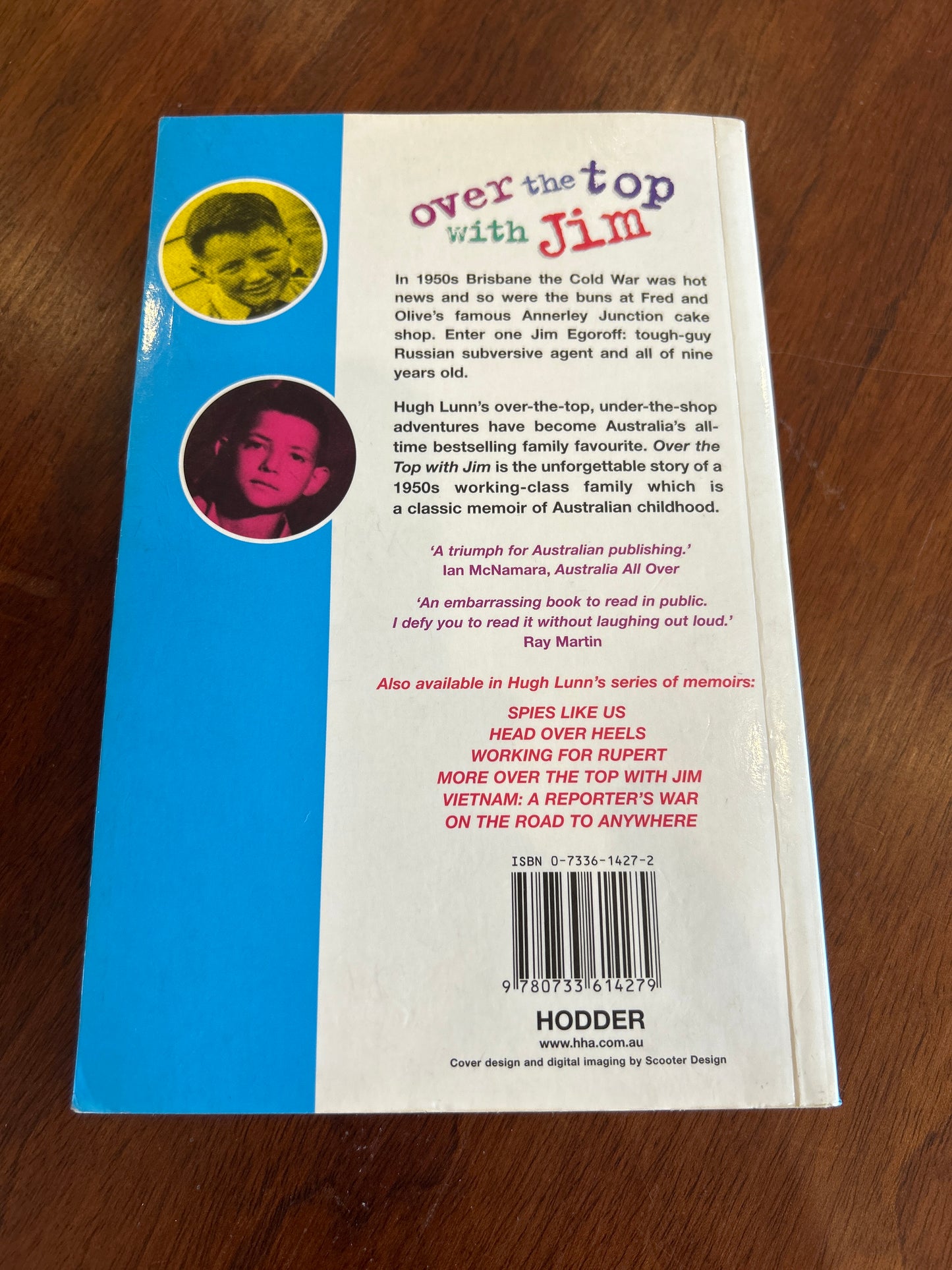 Over the top with Jim. Hugh Lunn. 2001.