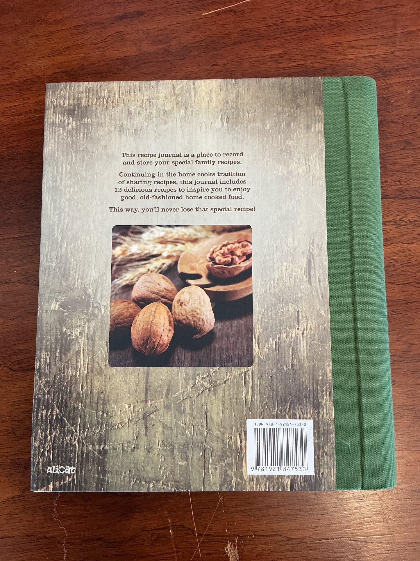 Recipe journal to record your special family recipes. [n. a.]. 2011