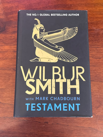 Testament. Wilbur Smith with Mark Chadbourn. 2023.