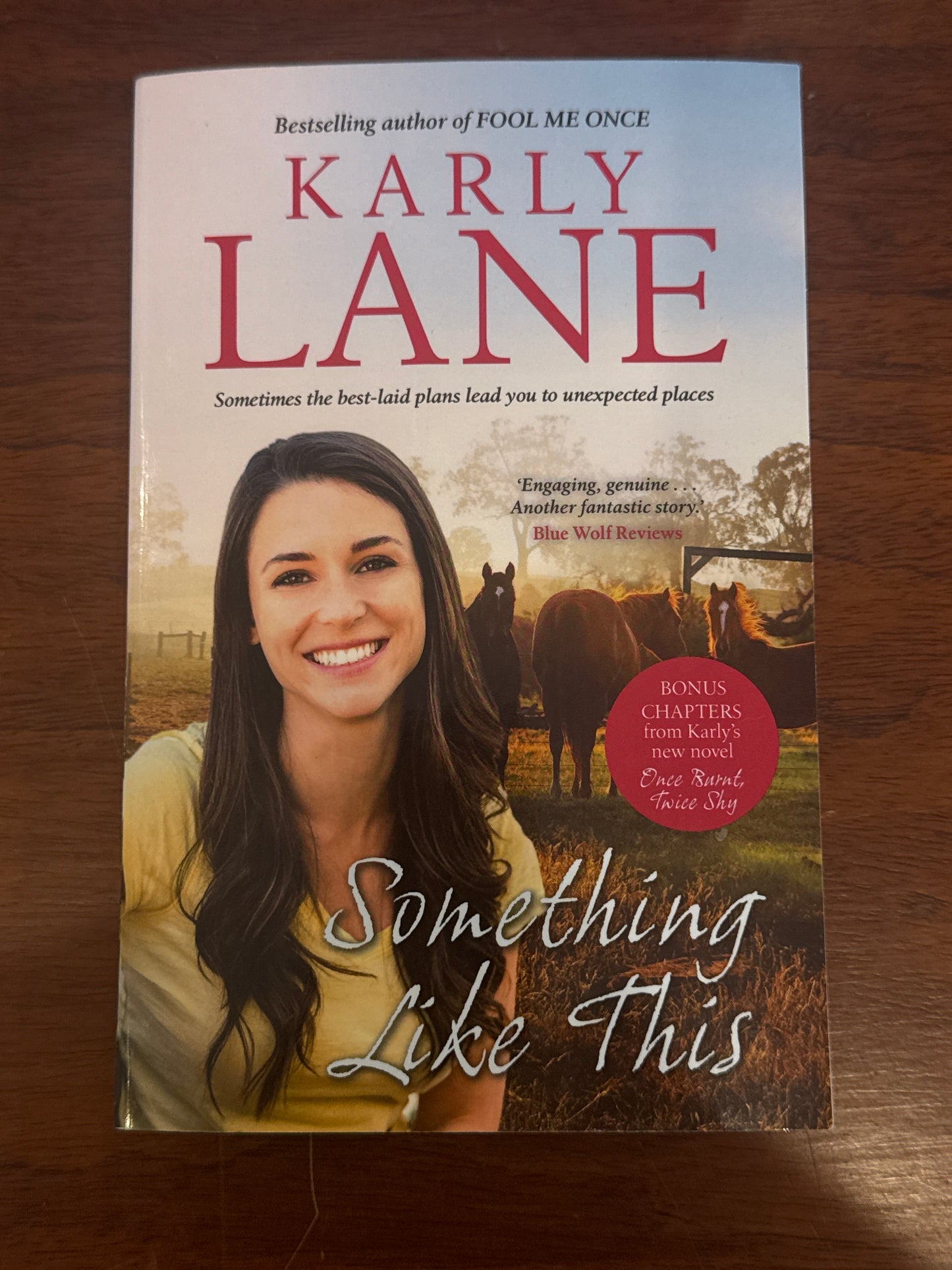 Something like this. Karly Lane. 2021.