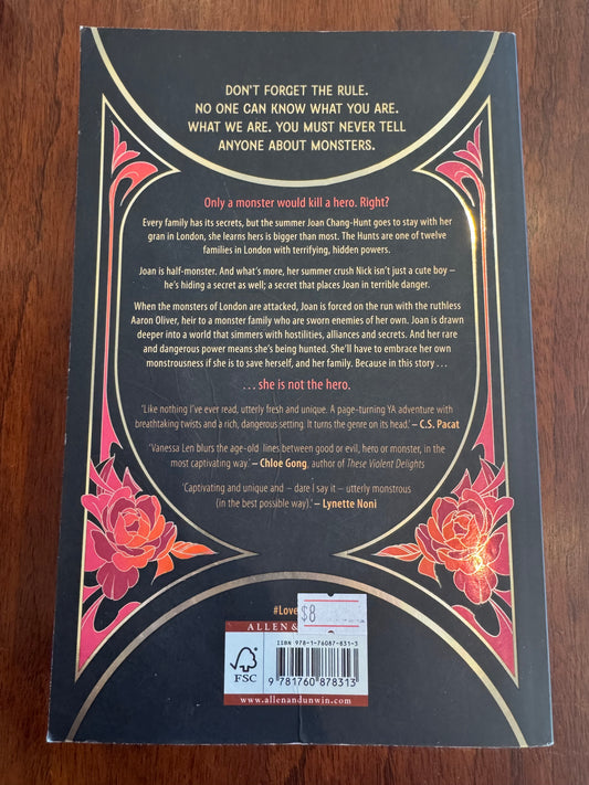 Only a monster. Vanessa Len. 2022.