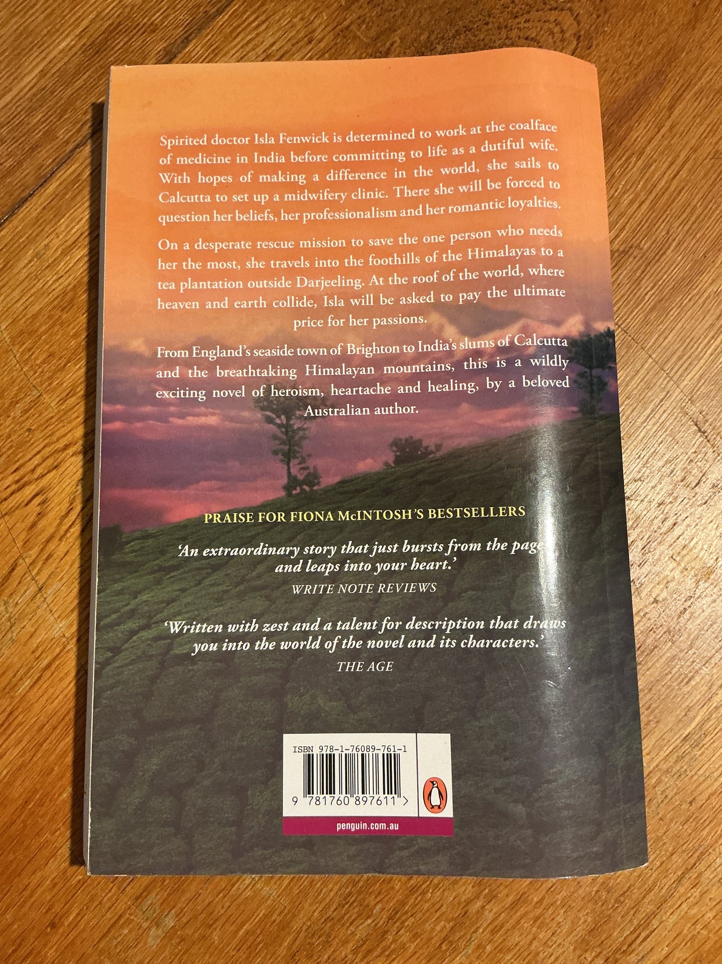 Tea gardens. Fiona McIntosh. 2020.
