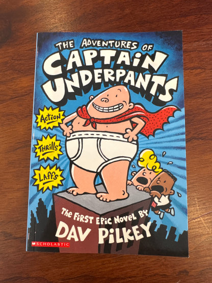 Adventures of Captain Underpants. Dav Pilkey. 2020.