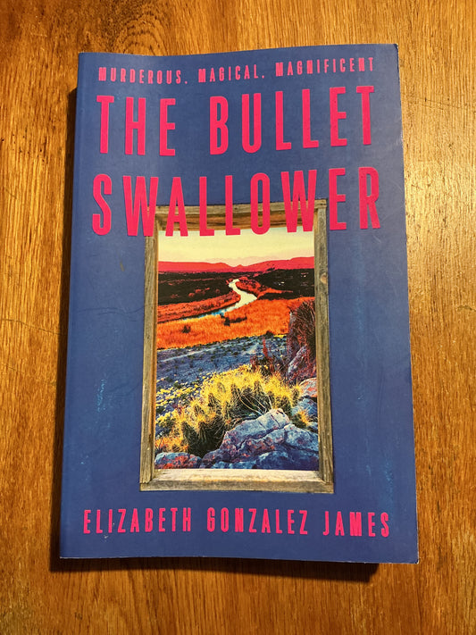 Bullet swallower. Elizabeth Gonzalez James. 2024.