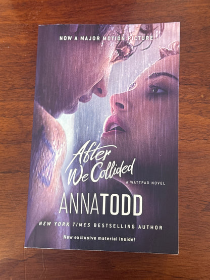 After we collided. Anna Todd. 2020.