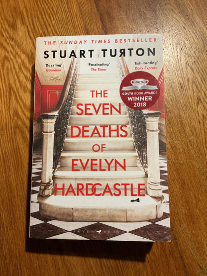 Seven deaths of Evelyn Hardcastle. Stuart Turton. 2018.