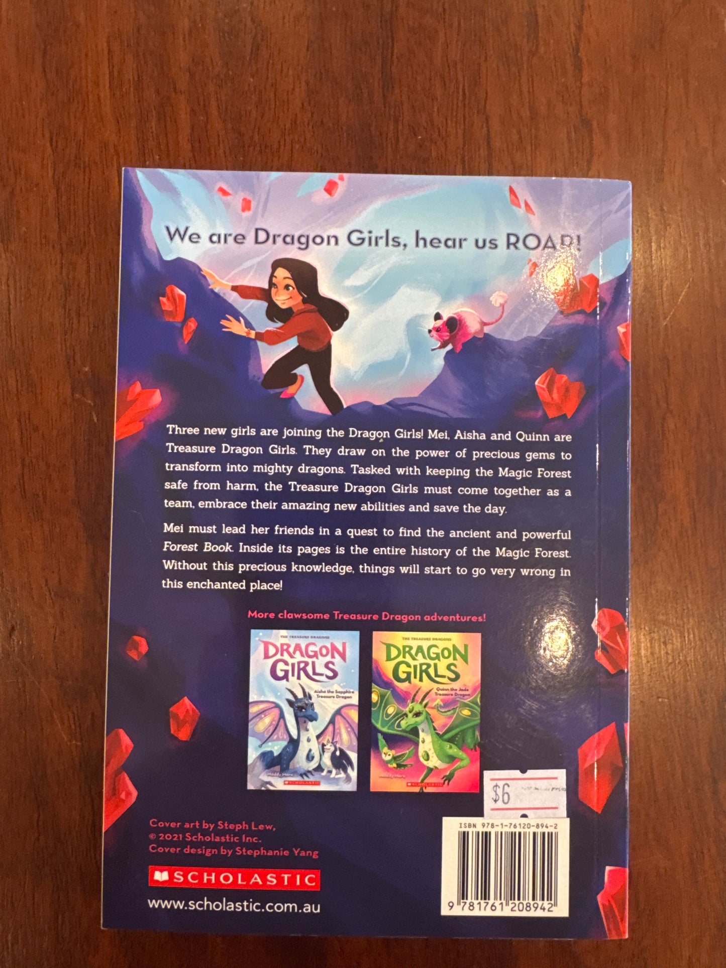 Dragon Girls 4: Mei the Ruby Treasure Dragon. Maddy Mara. 2022.