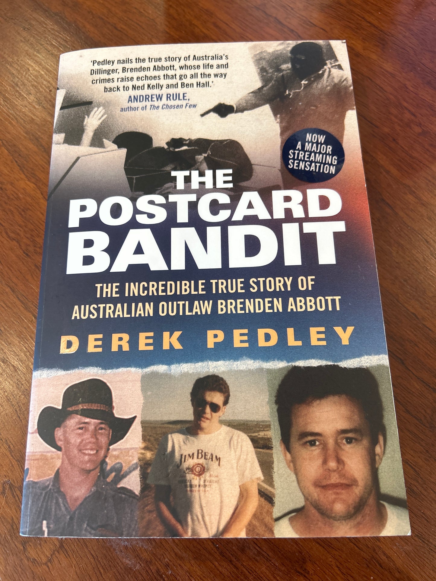 Postcard bandit: the incredible true story of Australian outlaw Brenden Abbott. Derek Pedley. 2026.