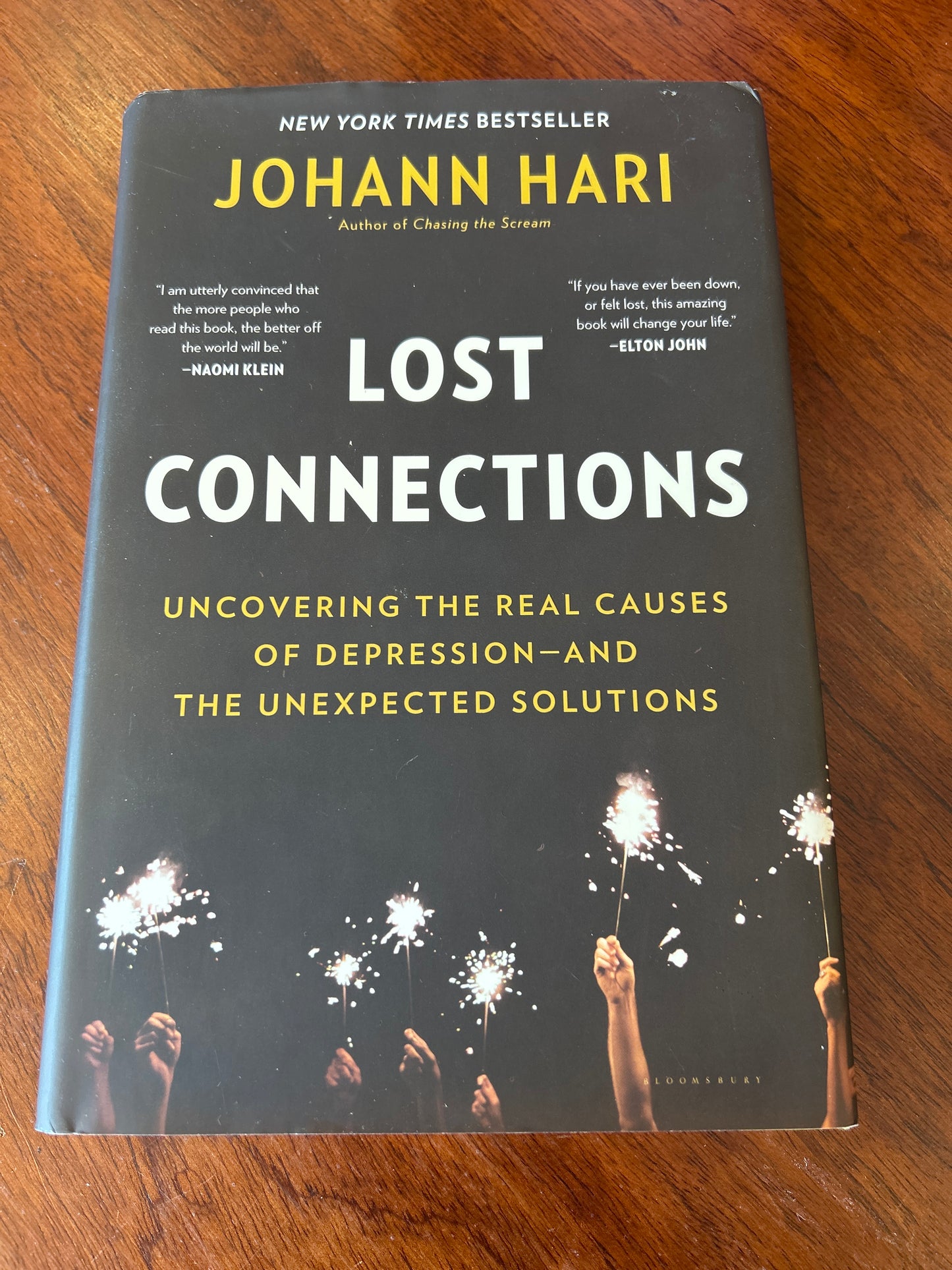 Lost connections: uncovering the real causes of depression - and the unexpected solutions. Johann Hari. 2018.