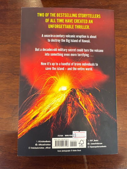 Eruption. Michael Crichton & James Patterson. 2024.
