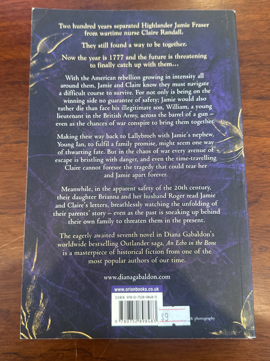 An Echo in the bone. Diana Gabaldon. 2009.