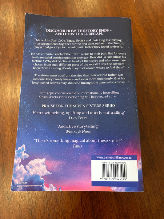 Atlas the Story of Pa Salt. Lucinda Riley & Harry Whittaker. 2024.