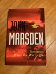 Tomorrow, when the war began. John Marsden. 2012.