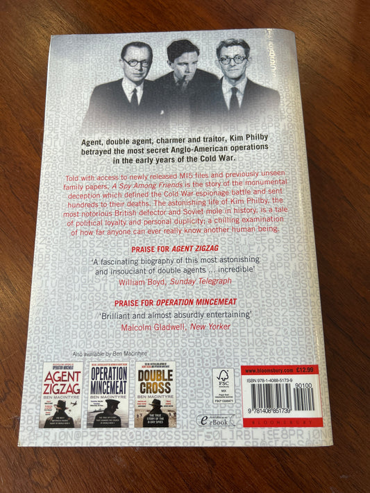 Spy among friends: Philby and the great betrayal. Ben Macintyre. 2014.