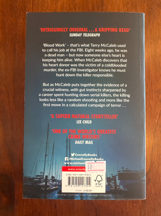 Blood work. Michael Connelly. 2015.