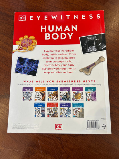 Eyewitness: human body. Richard Walker. 2023.
