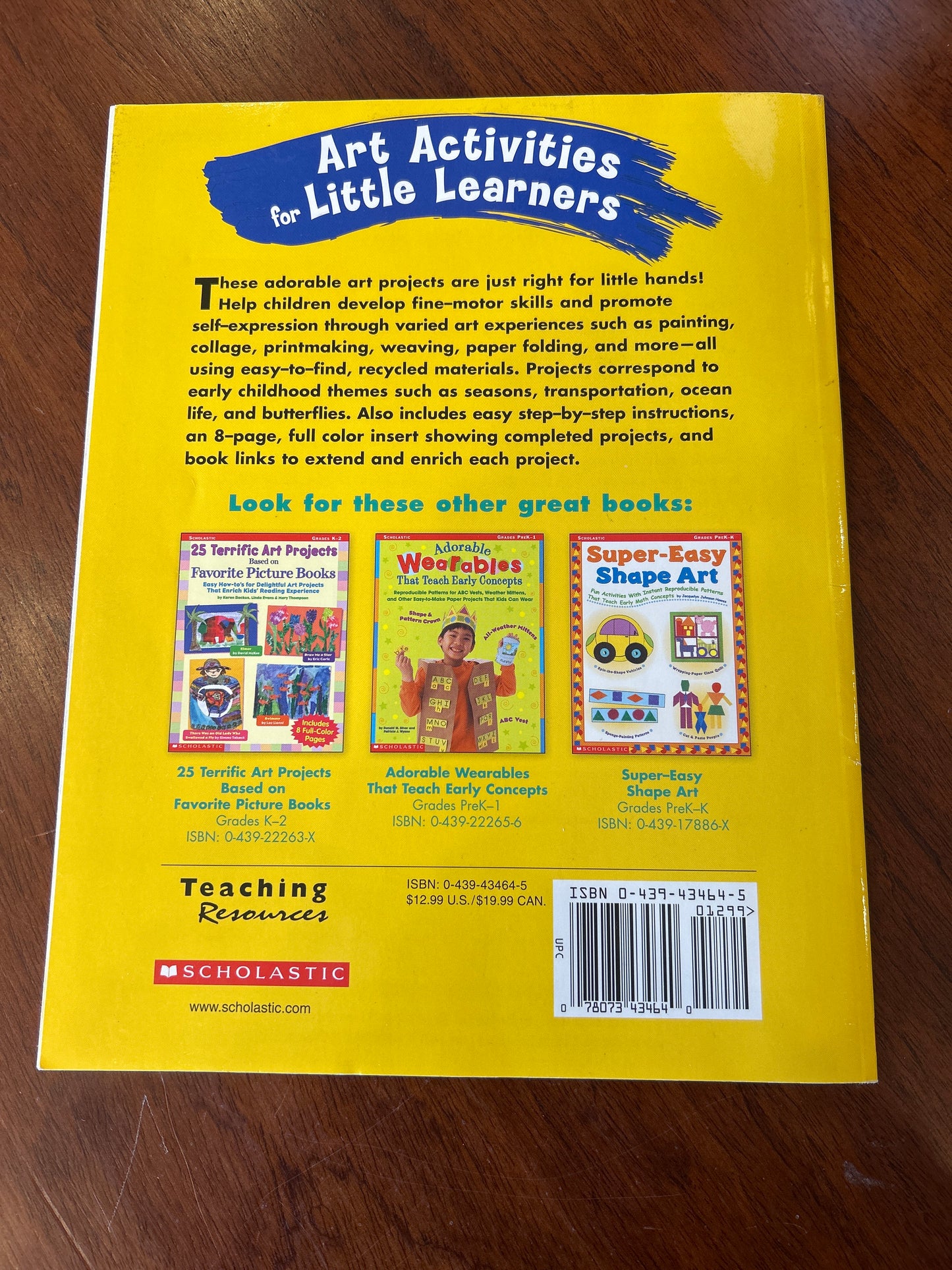 Art activities for little learners. Christy Hale. 2004.
