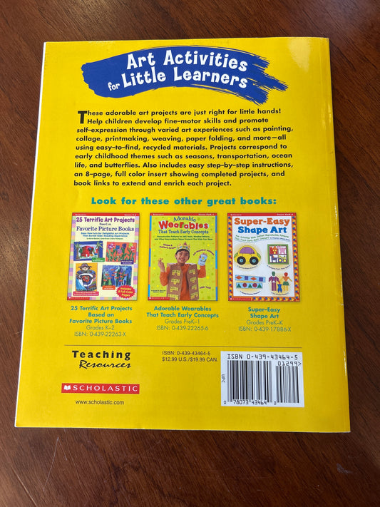 Art activities for little learners. Christy Hale. 2004.