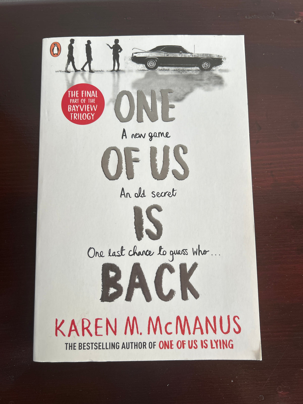 One of us is back. Karen McManus. 2023.