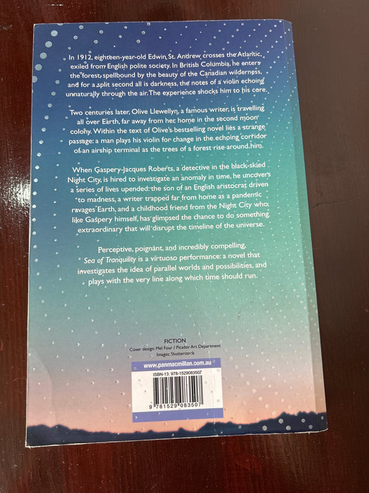 Sea of tranquility. Emily St. John Mandel. 2022.