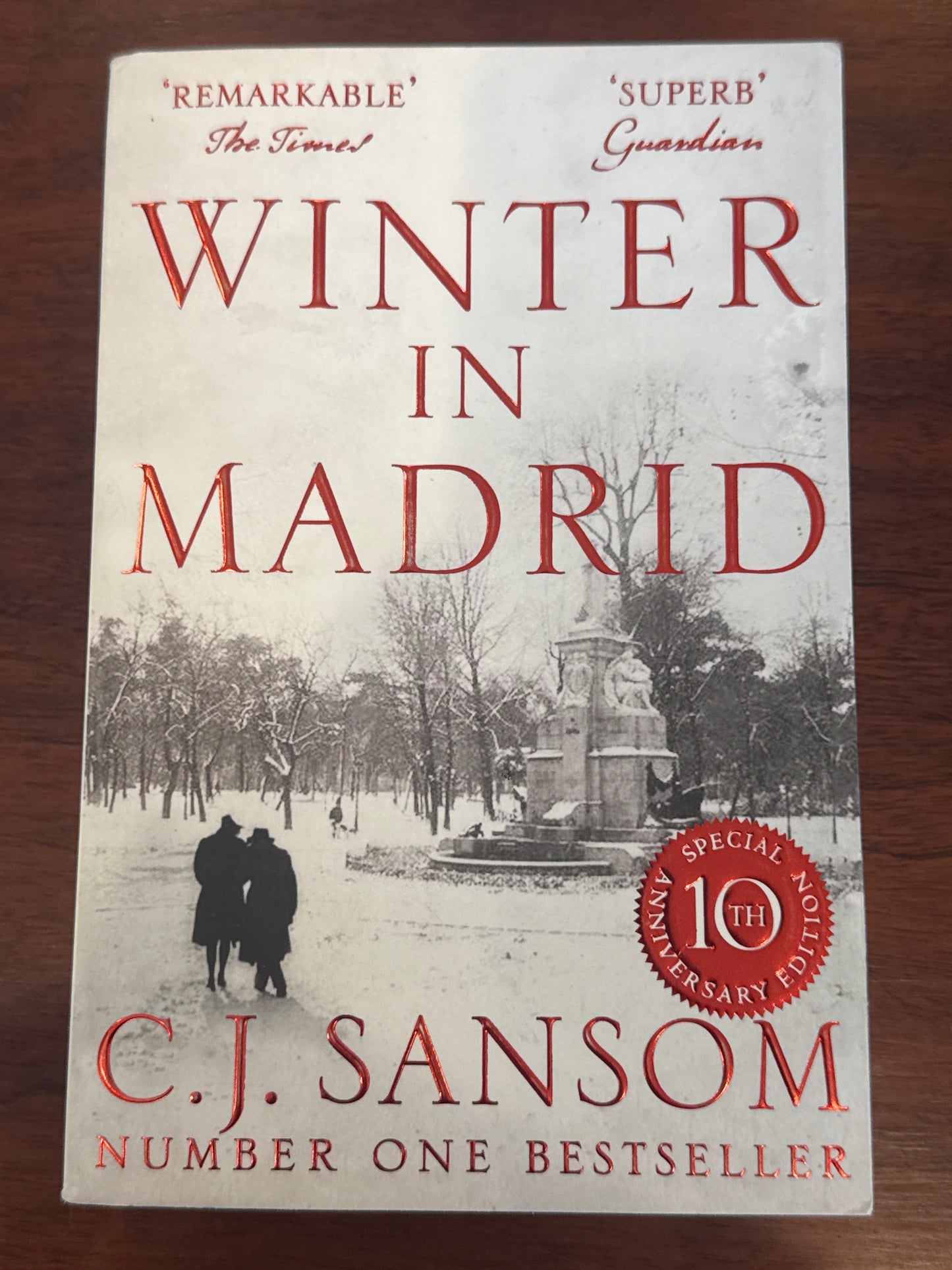 Winter in Madrid. C. J. Sansom. 2016.