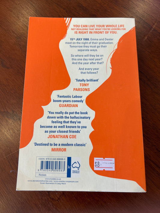 One day. David Nicholls. 2010.