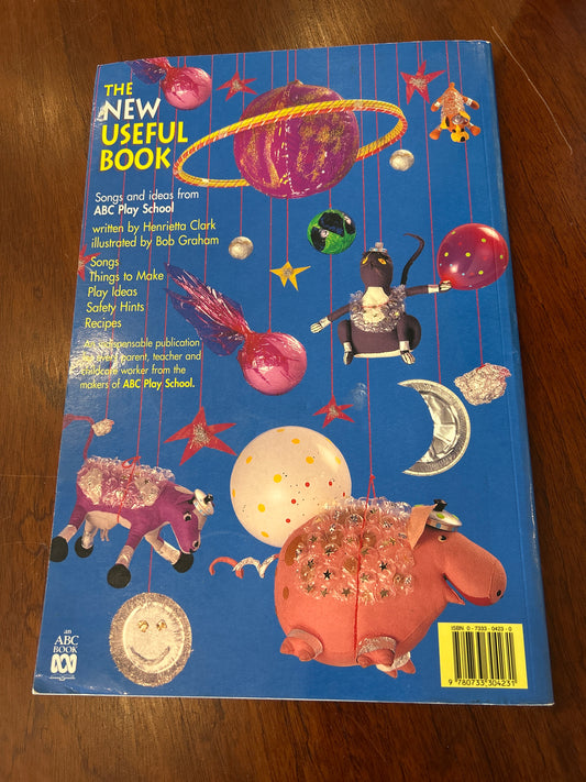New useful book: songs and ideas from ABC Play School. Henrietta Clark. 1996.