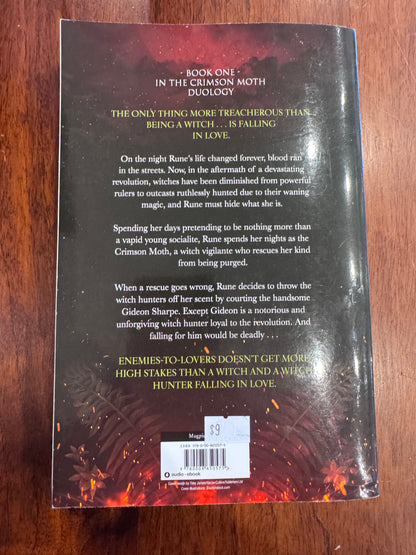 Crimson moth. Kristen Ciccarelli. 2024.