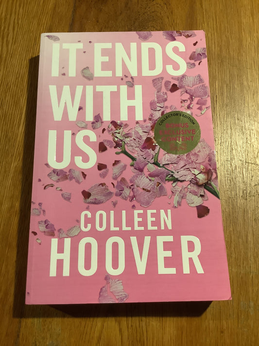 It ends with us. Colleen Hoover. 2022.