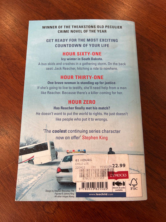 61 hours. Lee Child. 2010.