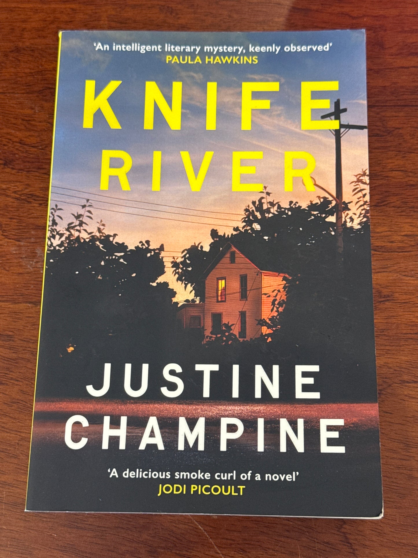 Knife river. Justine Champine. 2024.
