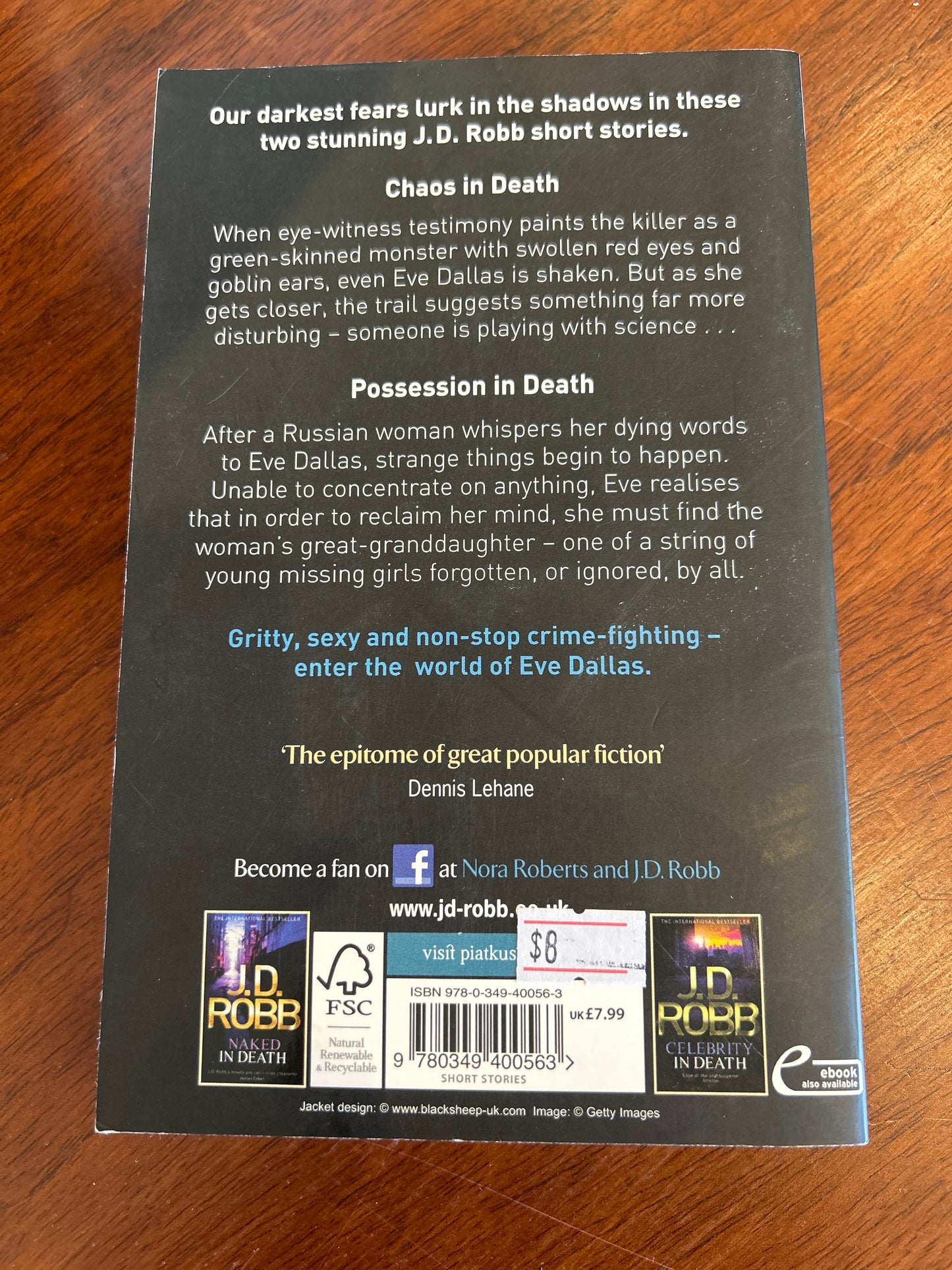 Chaos in death/Possession in death. J. D. Robb. 2013.