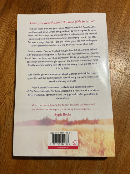 Bush telegraph. Fiona McArthur. 2020.