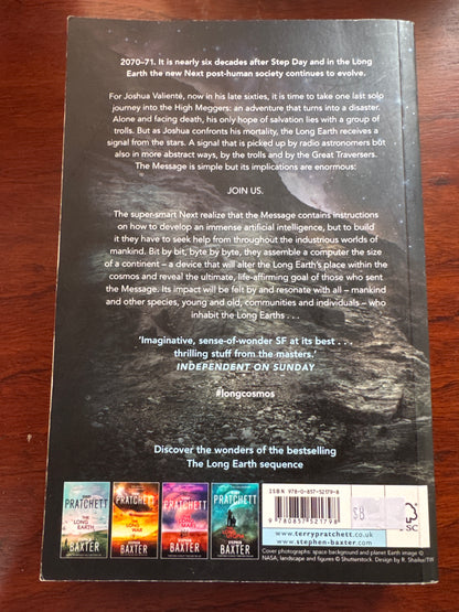 Long Cosmos. Terry Pratchett & Stephen Baxter. 2016.