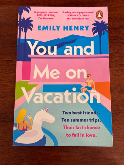 You and me on vacation. Emily Henry. 2021.