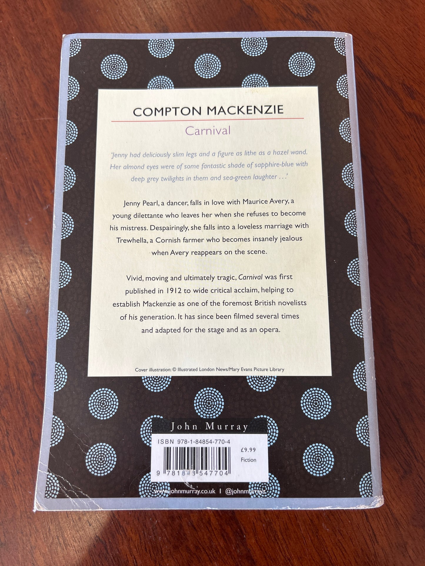 Carnival. Compton Mackenzie. 2012.