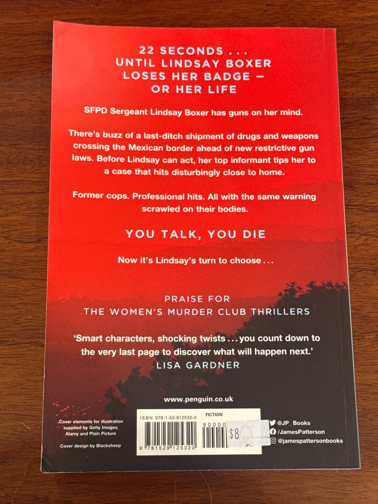 22 seconds. James Patterson & Maxine Paetro. 2022.