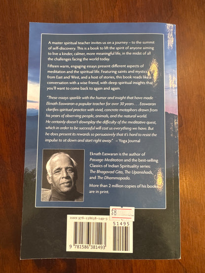 Climbing the Blue Mountains. Eknath Easwaran. 2022.