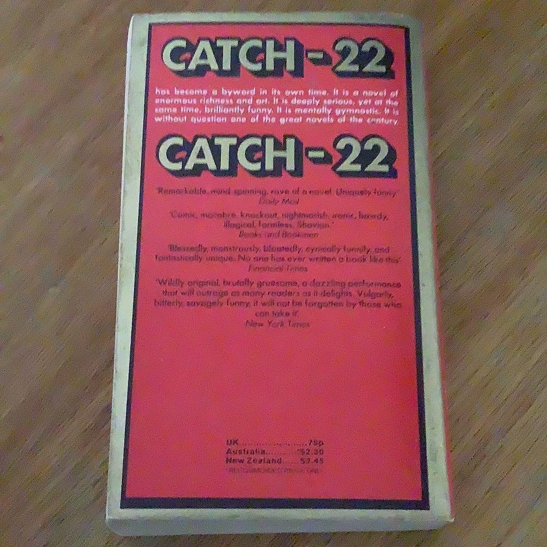 Catch 22. Joseph Heller. 1976.