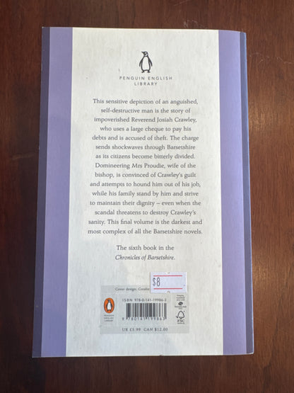 Last Chronicle of Barset. Anthony Trollope. 2012.