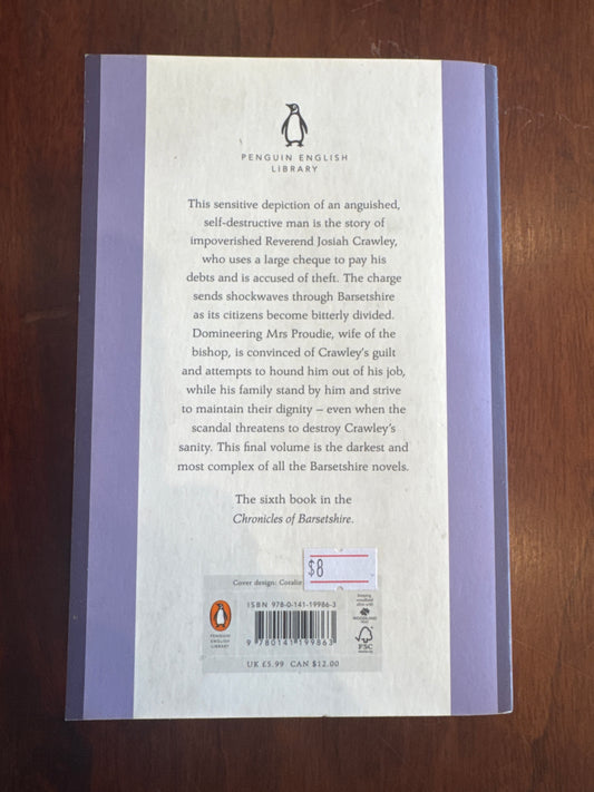 Last Chronicle of Barset. Anthony Trollope. 2012.