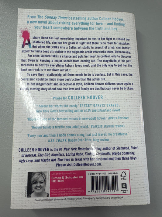 Confess. Colleen Hoover. 2015.