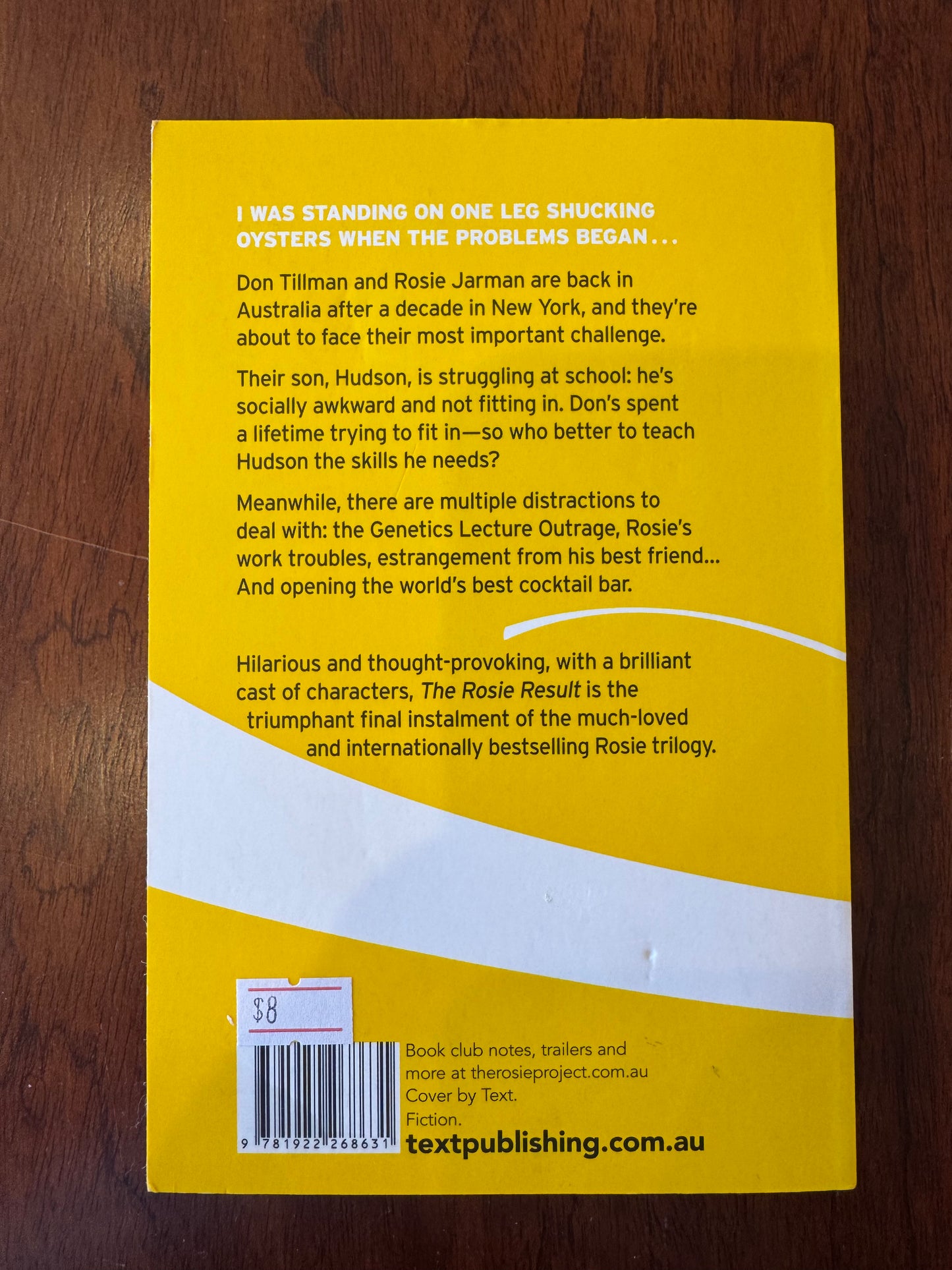 Rosie result. Graeme Simsion. 2020.