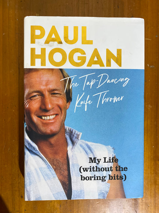 Tap-dancing knife thrower. Paul Hogan and Dean Murphy. 2020.