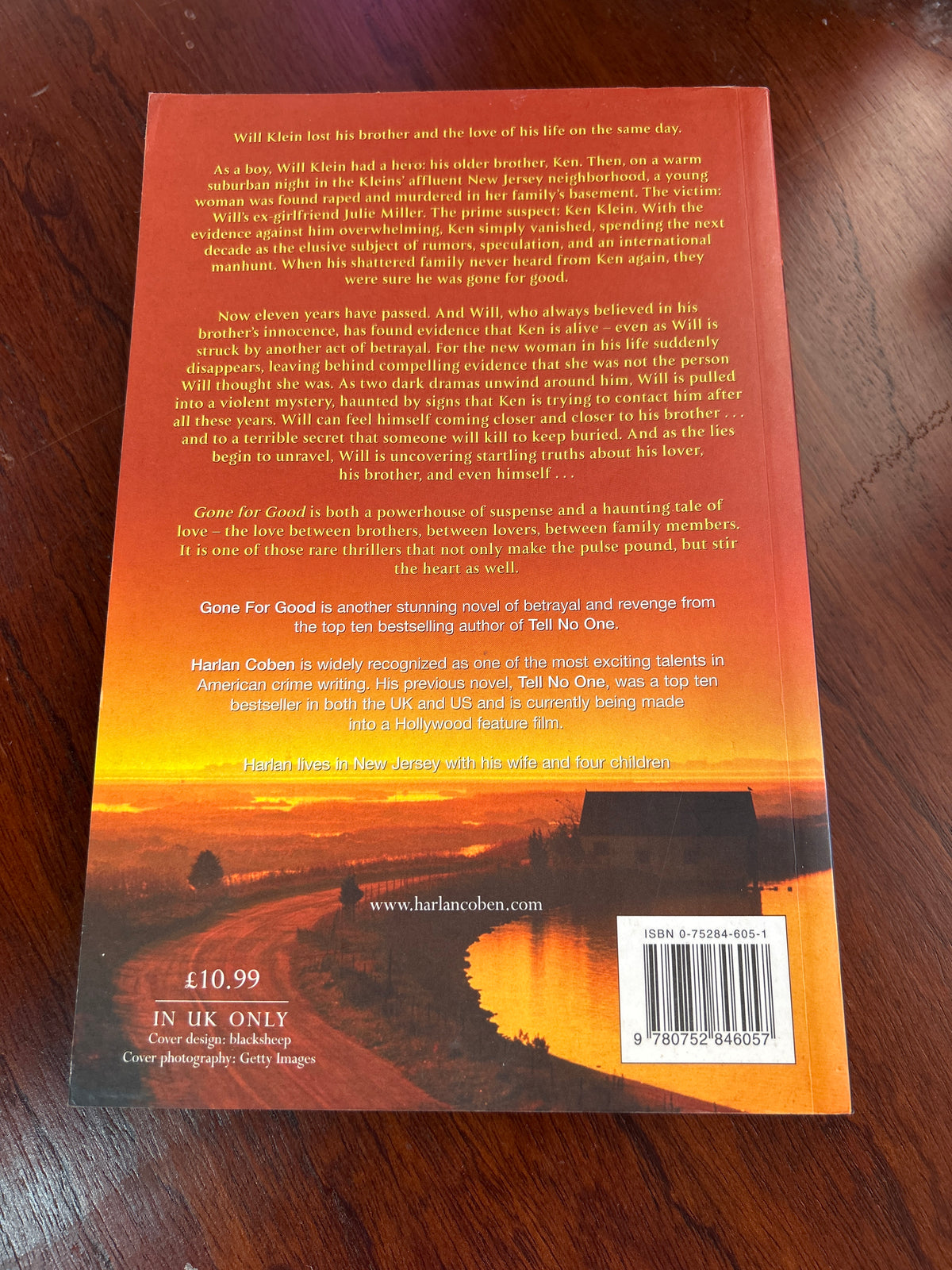 Gone for good. Harlan Coben. 2002.