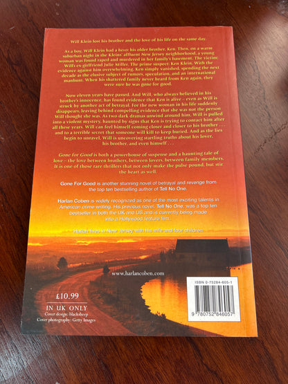 Gone for good. Harlan Coben. 2002.