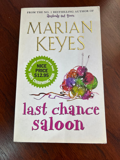 Last chance saloon. Marian Keyes. 2000.